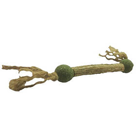 Іграшка для котів палиця з мататабі та котячою м'ятою - 15 см