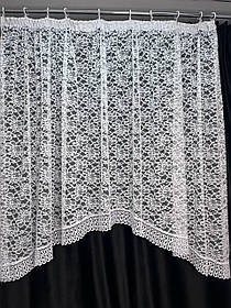 Готова фіранка гіпюр (біла)3м. 4м. 5м.