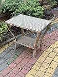 Стіл плетений з ротангу, фото 3