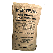 Суміш вогнетривка для кладки Мертель МП-18 (20 кг)