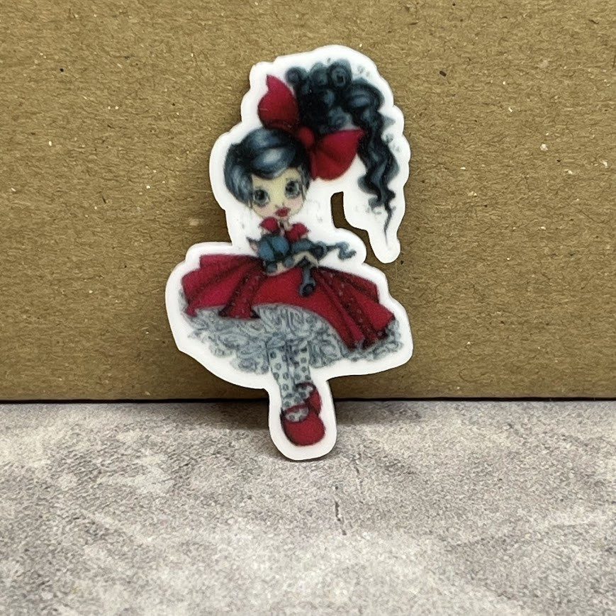 Серединка для бантиків, 3,8 см, арт 02213, 1 шт, Різнокольоровий, фото 1