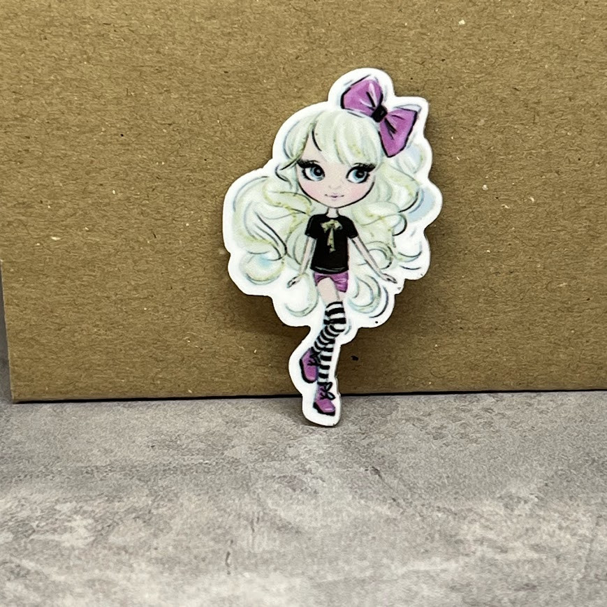 Серединка для бантиків, розмір 4,4 см, арт 010036, 1 шт, Різнокольоровий, фото 1