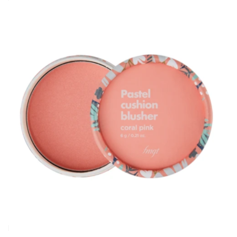 Рум'яна парфумовані The Face Shop Lovely Meex Pastel Cushion Blusher коралово-рожевий 02 Coral Pink 6 г