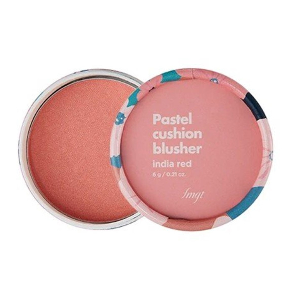 Рум'яна парфумовані The Face Shop Lovely Meex Pastel Cushion Blusher теракотовий 07 India Red 6 г