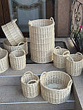 Корзини для флористики з білої лози, фото 3