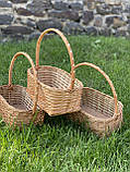 Корзини квіткові та подарункові. Арт:30-24, фото 2