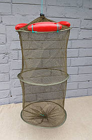 Садок для риби складаний з поплавцями