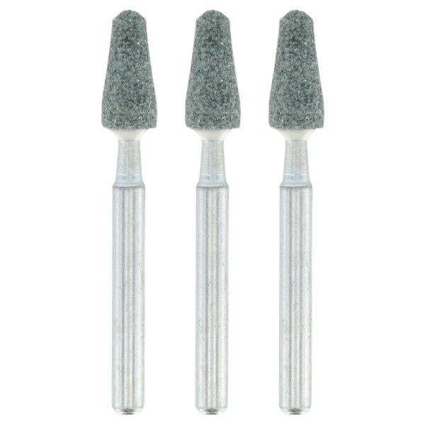 Шліфувальний камінь з карбіду кремнію Dremel (84922) (4.8 мм, 3 шт.) (26154922JA), фото 1
