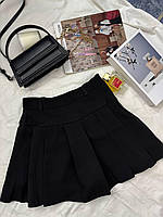 Женская стильная классическая юбка шорты 42-44 46-48