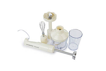 Міні-набір блендера Grunhelm EBS-819BEP 800 Вт для смузі та супів 500 мл