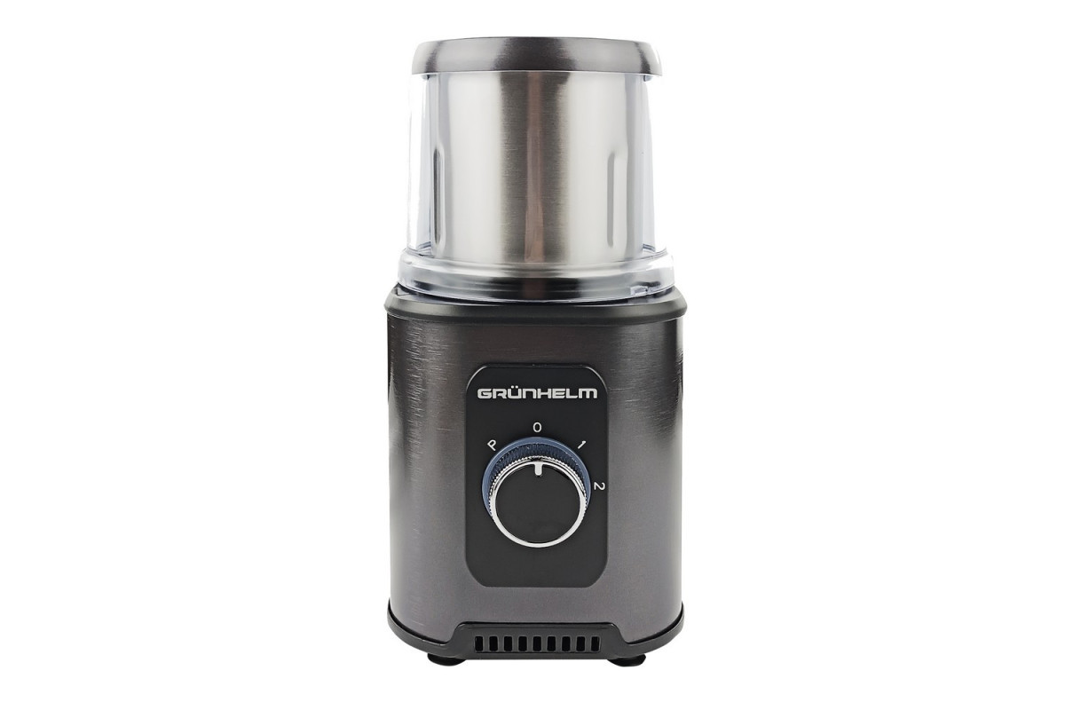 Кавомолка Grunhelm GC-4511S 450 Вт з регулюванням помелу потужна, фото 1