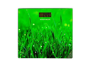 Електронні точні ваги підлогові до 180 кг Grunhelm BES-GRA10 з сенсорним LCD дисплеєм