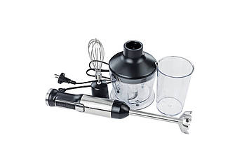 Комплект блендера Grunhelm EBS-1228SSB 1400 Вт, 3 в 1, універсальний кухонний прилад