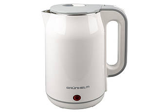 Чайник електричний Grunhelm EKS-1864SW 1500 Вт, стильний та зручний для дому