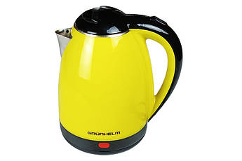 Електрочайник Grunhelm EKS-1865Y 1500 Вт з підсвічуванням, сучасний дизайн