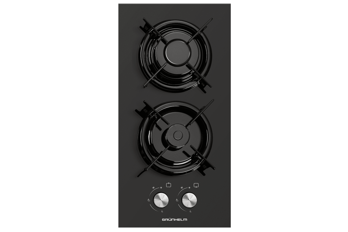 Варильна поверхня Grunhelm GPG 0201 BF  стильна і функціональна для кухні, фото 1