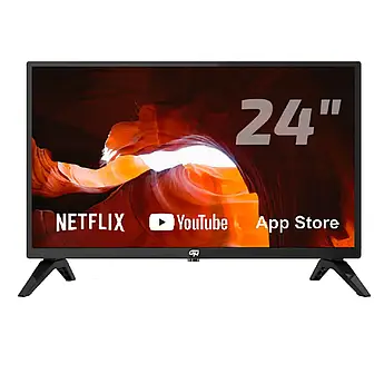 Телевізор 24" HD TV AOSP Android 12 T2S2 24GH 450AV GH  компактний смарт-телевізор з Android