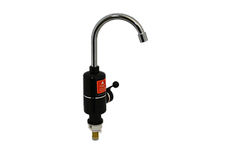 Проточний електронагрівач Grunhelm EWH-1X-3G-BLC, 3 кВт  для швидкого нагріву води на дачі