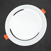 Світильник світлодіодний Biom DF-12W 12Вт білий круглий 5000К