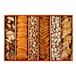 Подарунковий набір з сухофруктами та горіхами Classic big №7