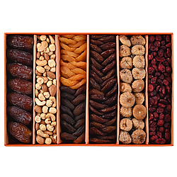 Подарунковий набір з сухофруктами та горіхами Classic big №8