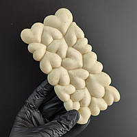 Білий класичний шоколад Velvet 33,1% з мигдалевими чіпсами кокосовою стружкою та сухим кокосовим молоком 90 грамів