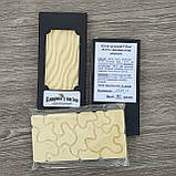 Білий класичний шоколад Velvet 33,1% з мигдалевими чіпсами кокосовою стружкою та сухим кокосовим молоком 90 грамів, фото 6