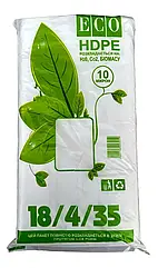 Пакет фасувальний Eco 18(4)35 10 мкм(Міцні)