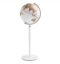 Глобус підлоговий Zoffoli Srl, Vasco da Gama All White, h-115x43x43см (248-0027)