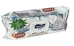 Вологі серветки для прибирання Boneym з клапаном 100 шт