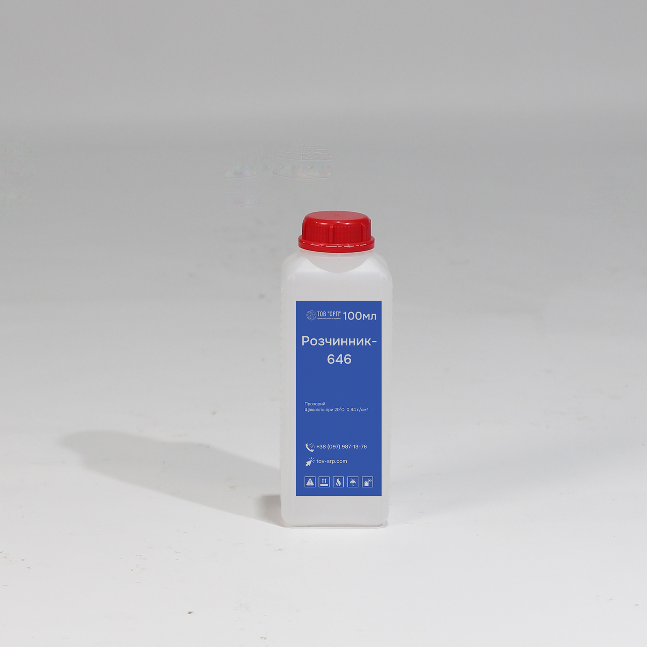 Розчинник Р-646 ТУ прозорий у флаконах 100мл