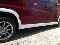 Накладки на пороги зі склопластику на Mercedes Vito W638 1996-2003 Бічні пороги під фарбування Мерседес Віто 638