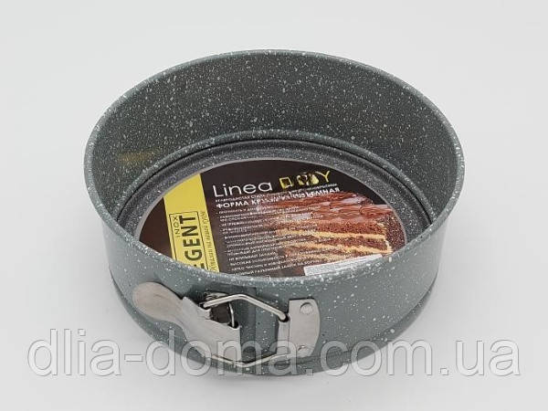 Форма тефлон роз'ємна сіра крихта О18,5 h7cм, фото 1