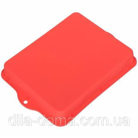 Силіконове деко прямокутне низьке 30х22х4 см, фото 1