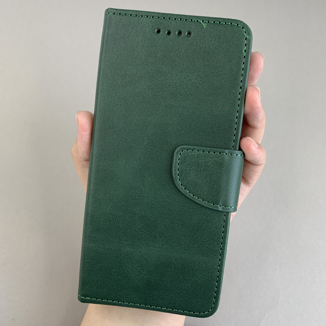 Чохол-книга для Motorola Moto G04s книжка з магнітною застібкою на телефон моторола мото г04с зелена lth