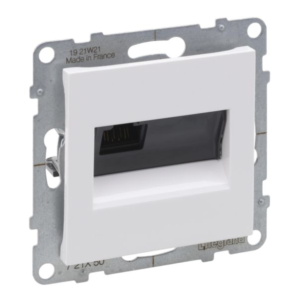 SUNO Розетка інформаційна RJ45 CAT5E UTP, колір Білий