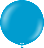 Латексна кулька Kalisan 36"(90 см) Standard Caribbean Blue | Пастель карибський синій