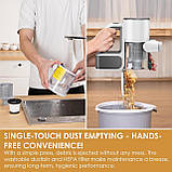 Бездротовий пилосос, пилосос з акумуляторною батареєю, Anti-Tangle, ручний пилосос 6-in-1 Lightweigt портативний, фото 6