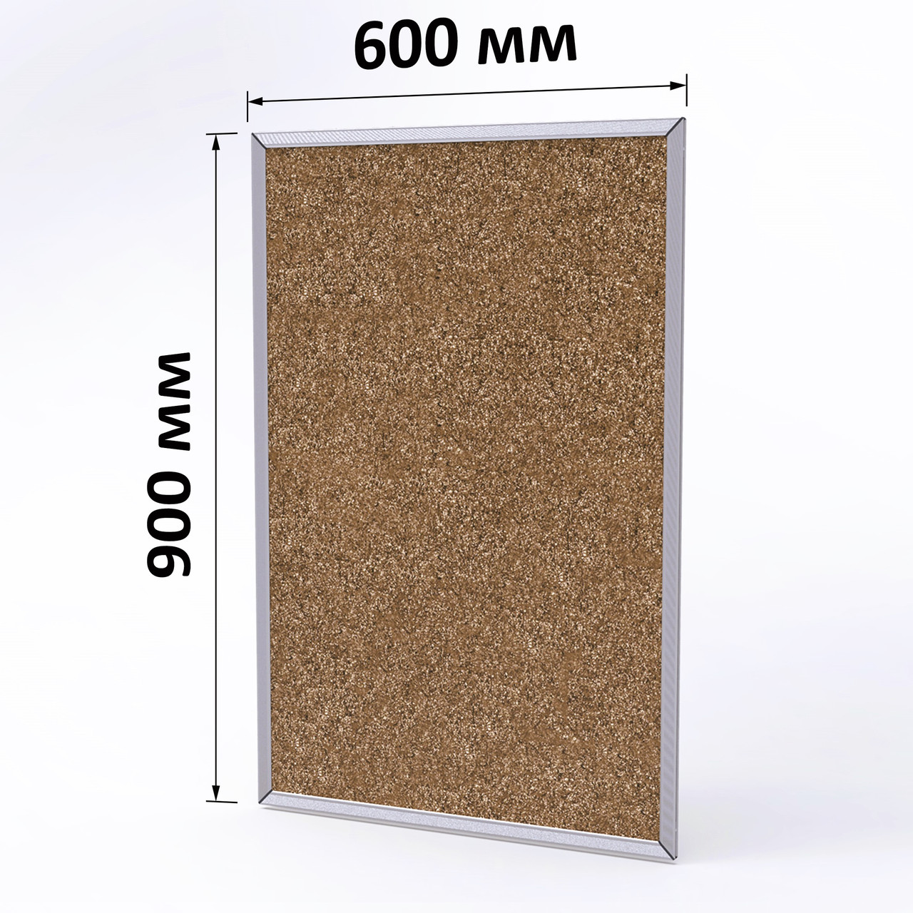 Дошка коркова 900х600 мм (Вертикальна), фото 1