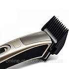 Акумуляторна машинка для стрижки волосся, 4 насадки, C24-HC005 / Чоловічий тример для стрижки бороди та волосся, фото 2