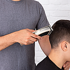 Акумуляторна машинка для стрижки волосся, 4 насадки, C24-HC005 / Чоловічий тример для стрижки бороди та волосся, фото 3