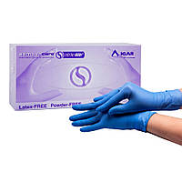 Рукавички медичні нітрилові, неприпудрені, розмір L (100 шт / 50 пар)
