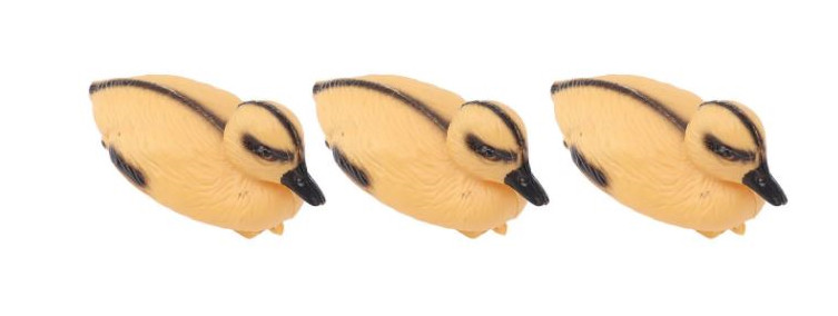 Каченята плаваючі прикраса для ставка 3 шт, фото 1