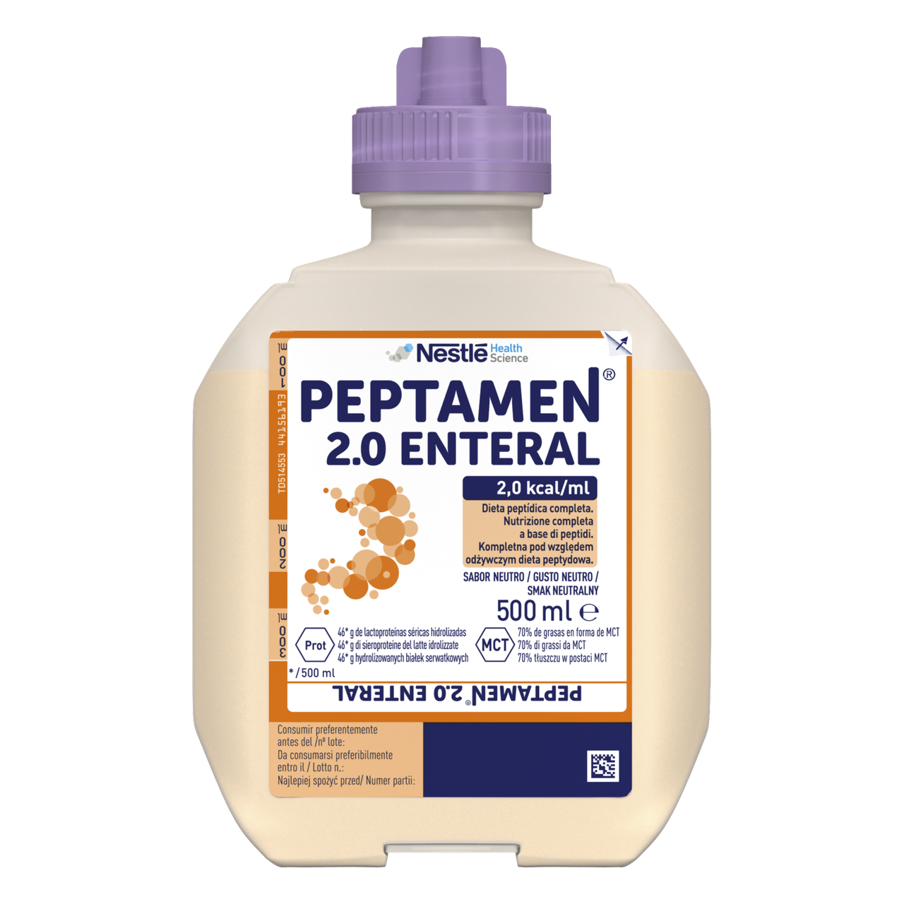 Ентеральне харчування Nestle Peptamen 2.0, 500 мл, фото 1