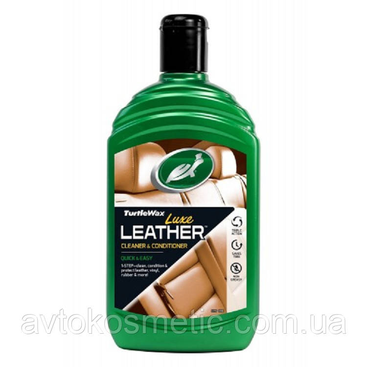 Turtle Wax Очисник і кондиціонер шкіри Leather Cleaner&Conditioner, фото 1