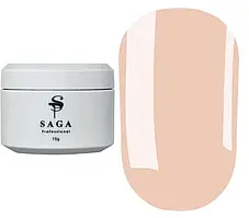 SAGA professional Кольоровий гель моделюючий Builder Pastel Color 02, 15 мл