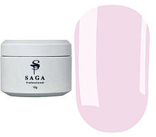 SAGA professional Кольоровий гель моделюючий Builder Pastel Color 06, 15 мл