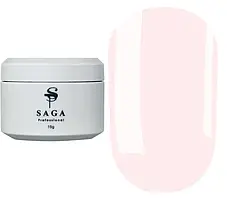 SAGA professional Кольоровий гель моделюючий Builder Pastel Color 08, 15 мл