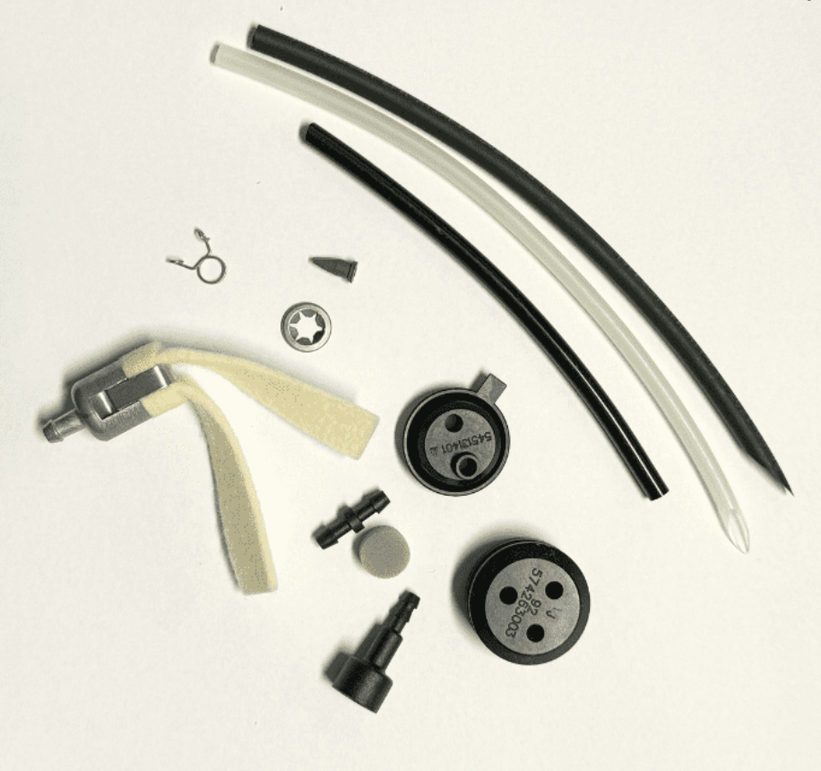 Шланги паливні, ущільнення, сапун, фільтр паливний травокосарки Husqvarna 129R/ 325R, фото 1