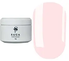 SAGA professional Кольоровий гель моделюючий Builder Pastel Color 10, 15 мл